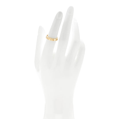 Cartier 18K Yellow Gold 3.5mm LOVE Wedding Band Ring 52 6 2 of 4