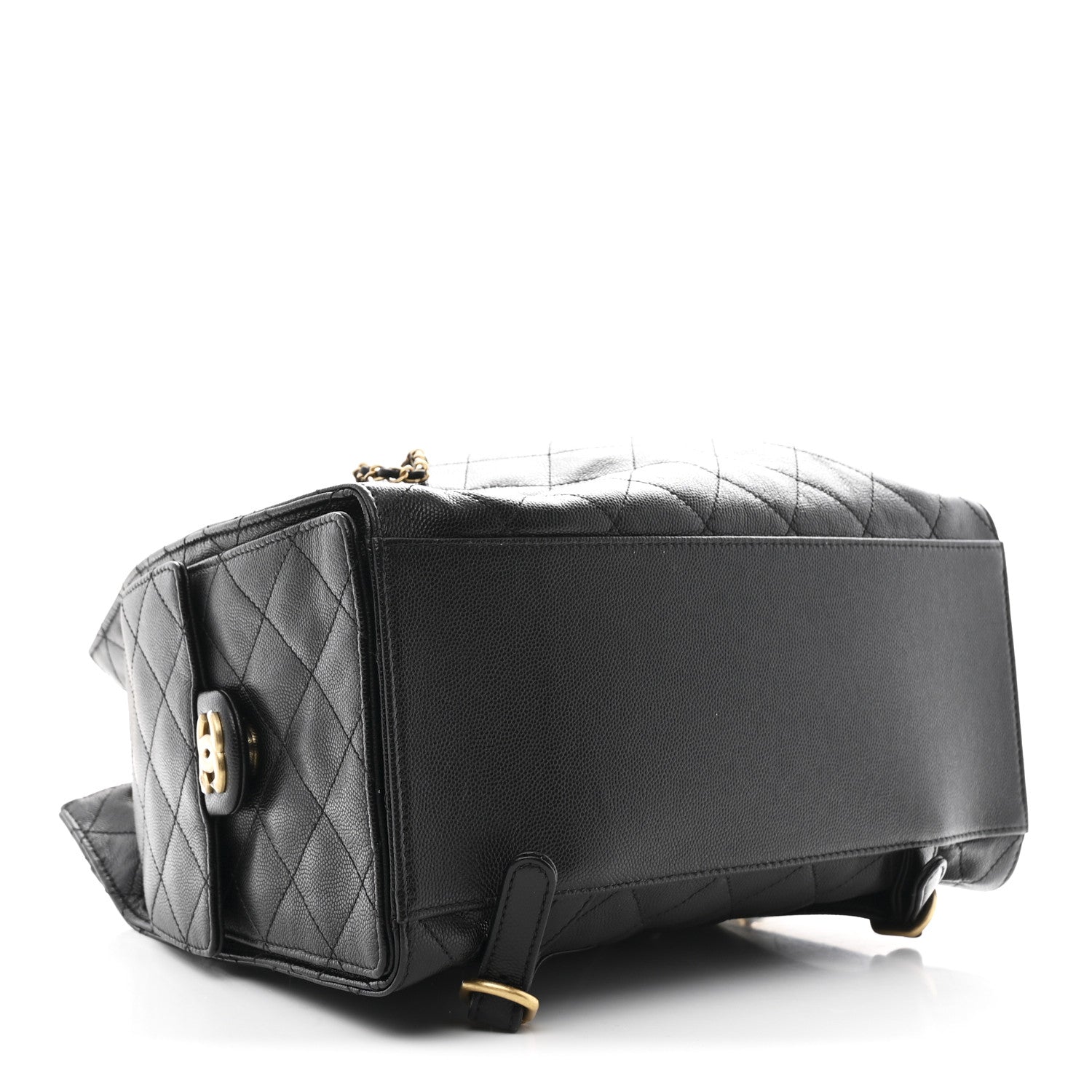 Chanel Caviar Quilted Large Chanel 25 Backpack Black 4 of 11