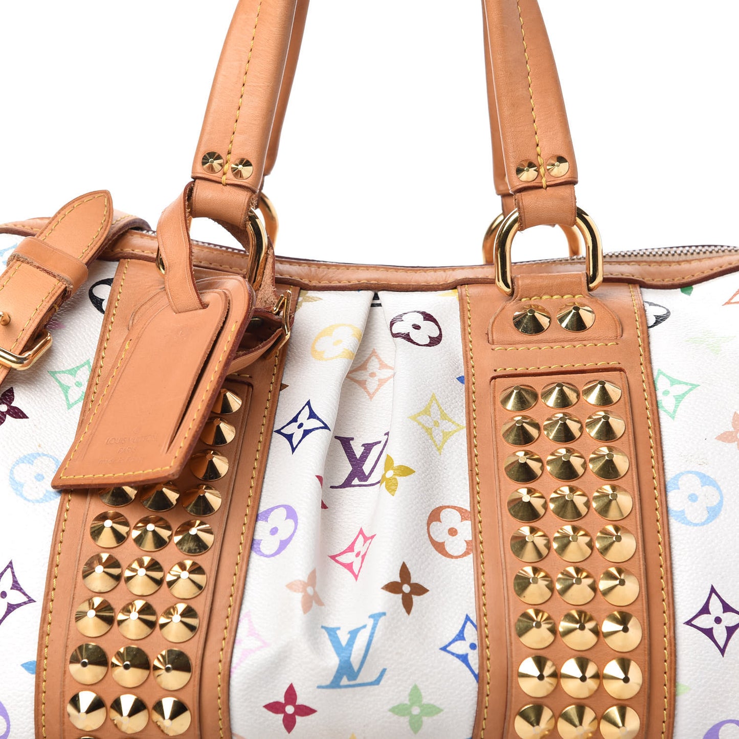 Monogram Multicolor Courtney MM White