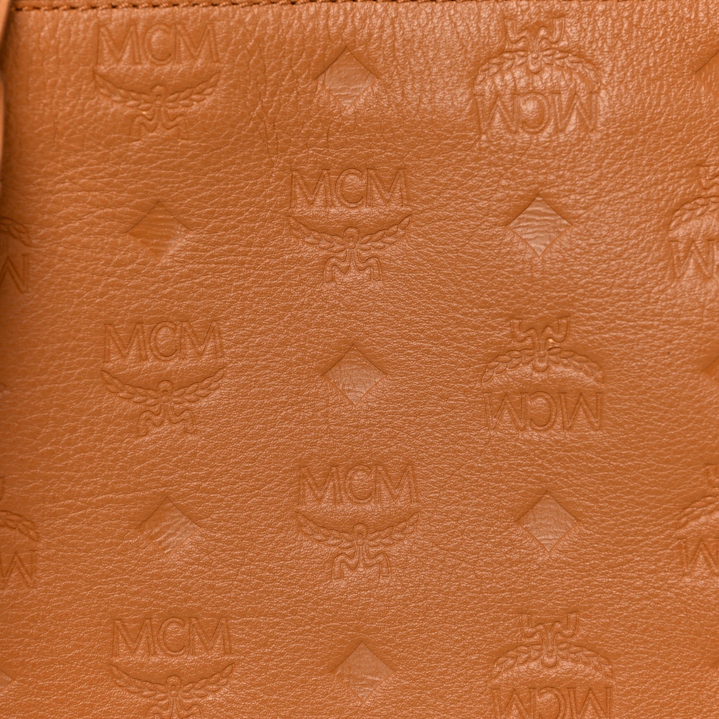 Calfskin Ottomar Monogram Medium Klara Hobo Cognac