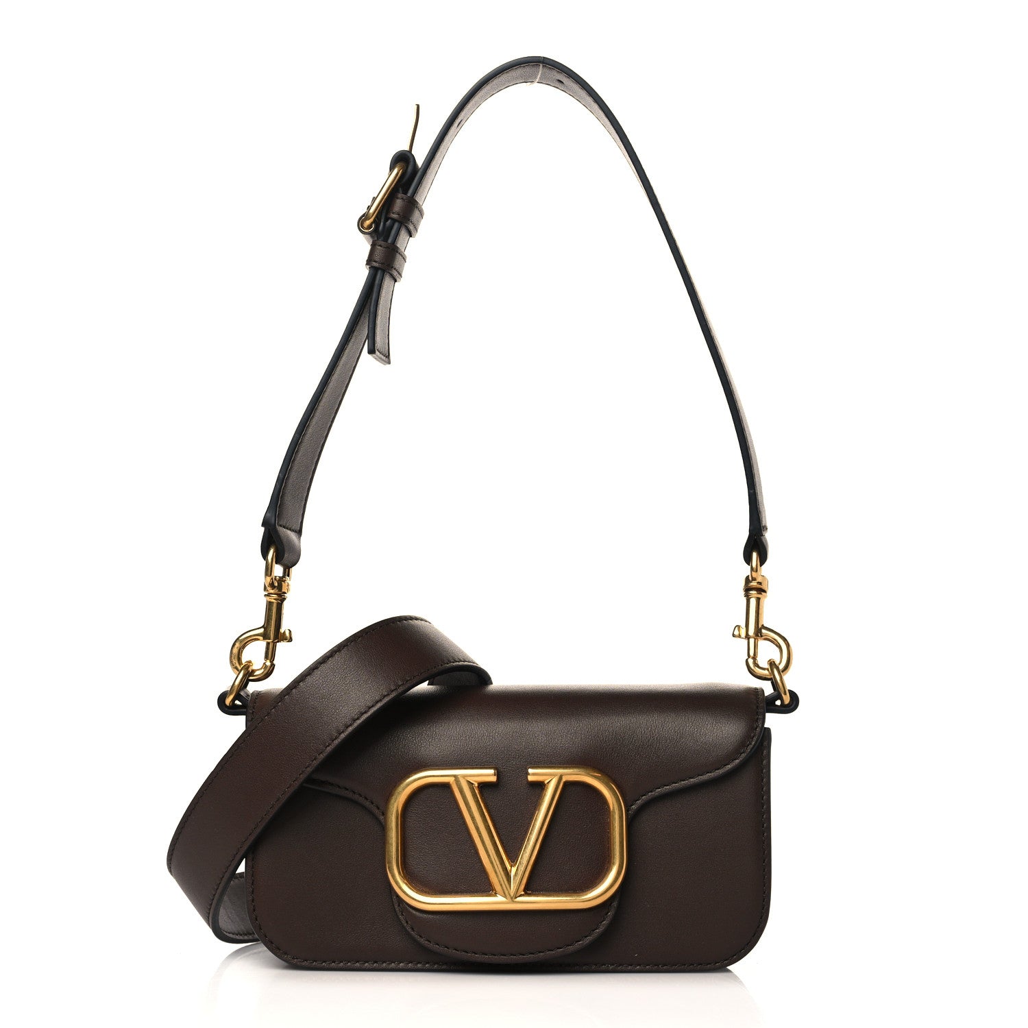 Valentino Garavani Smooth Calfskin Vlogo Mini Loco Crossbody Bag Fondant 1 of 8