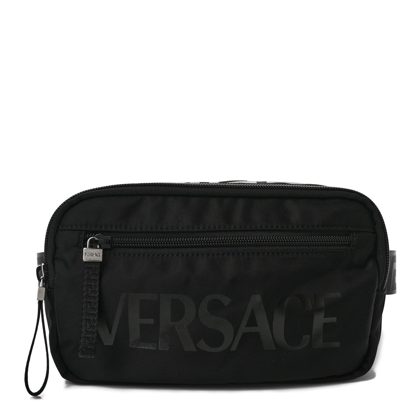 Nylon Logo Belt Bag Black