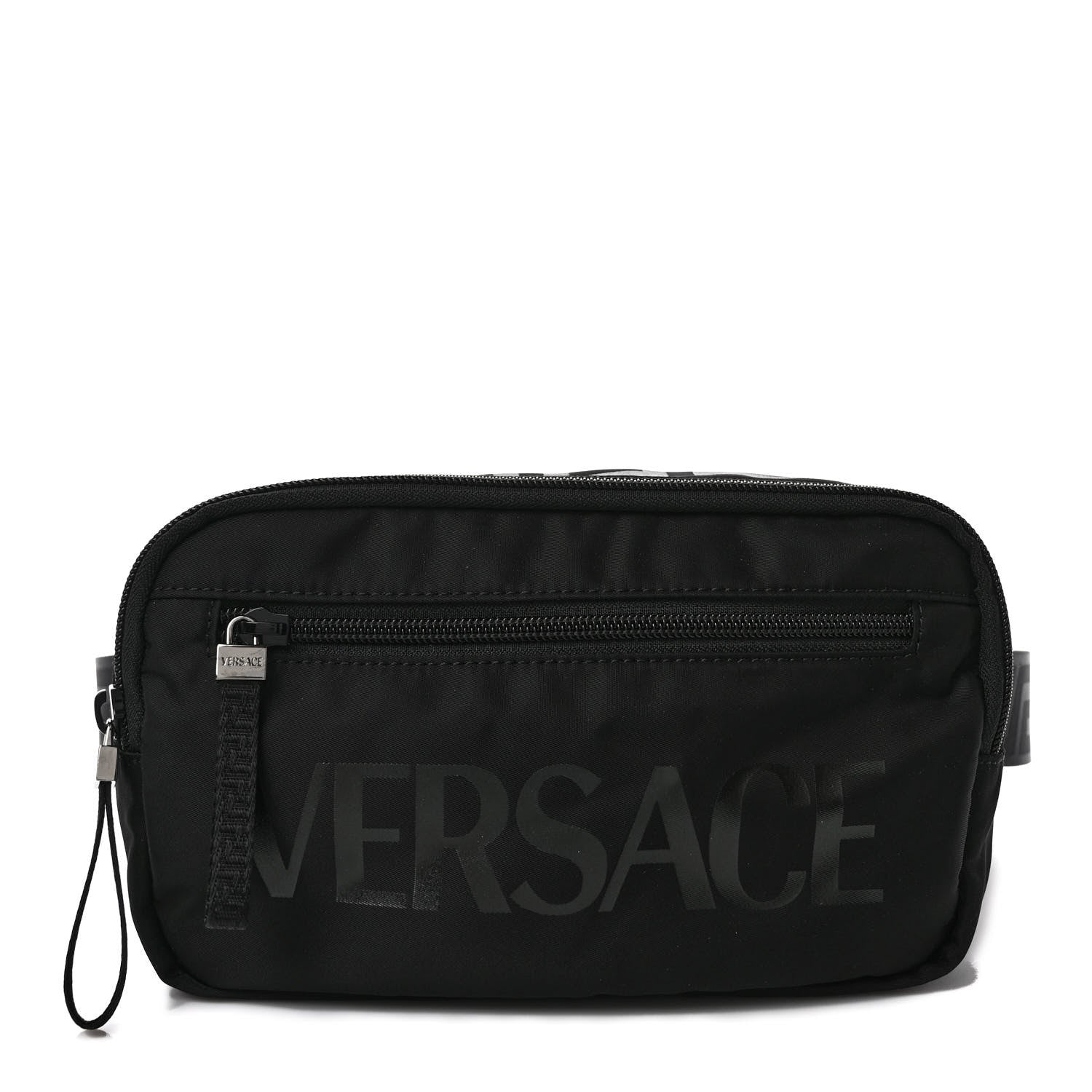 Versace Nylon Logo Belt Bag Black 1 of 9