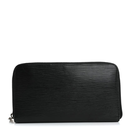 Louis Vuitton Epi Zippy Organizer Wallet Black 1 of 16