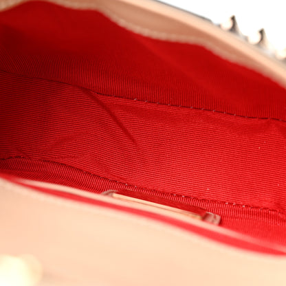 Christian Louboutin Calfskin Spiked Sweety Charity Crossbody Bag Colombe 4 of 10