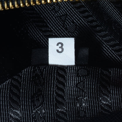 Prada Saffiano Lux Small Double Zip Tote Nero Black 12 of 12