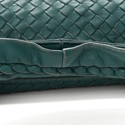 Bottega Veneta Nappa Intrecciato Large Veneta Hobo Teal 11 of 13