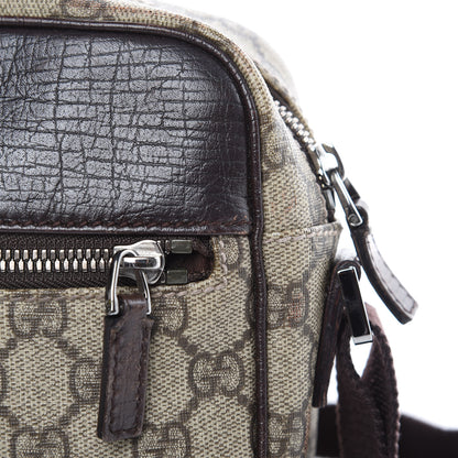 Gucci GG Plus Monogram Shoulder Bag Dark Brown 9 of 17