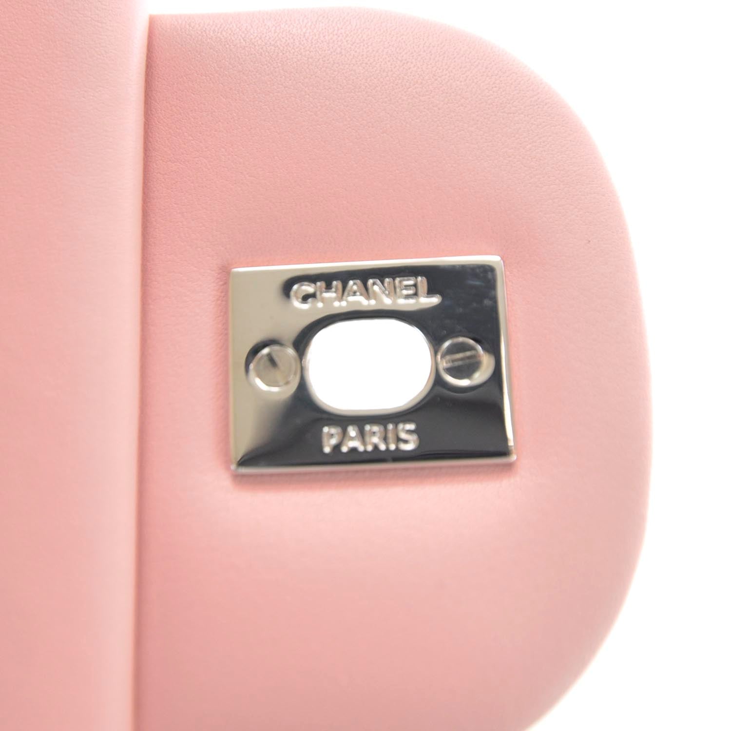 Chanel Patent Jumbo Double Flap Pink 9 of 11