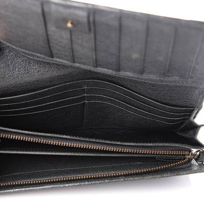 Balenciaga Agneau Classic Hardware Money Wallet Anthracite 5 of 8
