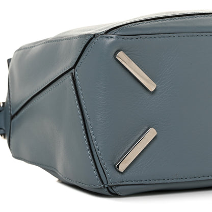 Loewe Calfskin Small Puzzle Bag Stone Blue 7 of 8