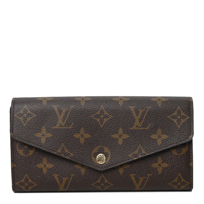 Louis Vuitton Monogram Sarah Wallet NM Coquelicot 1 of 6