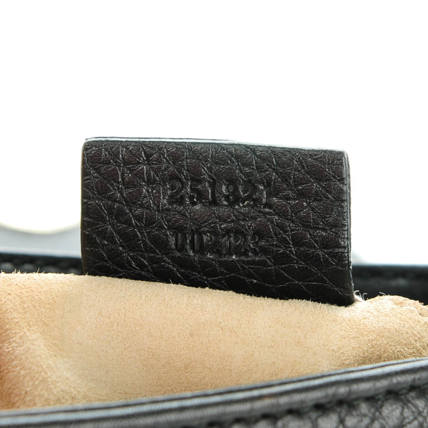 Pebbled Calfskin Small 1973 Chain Shoulder Bag Black