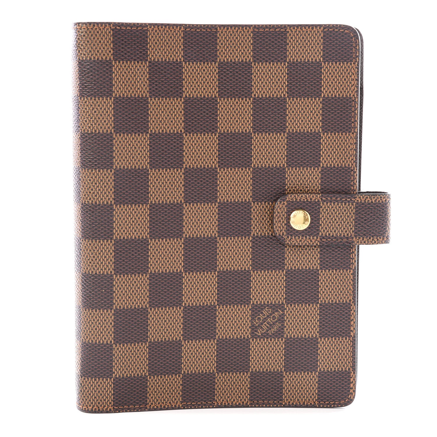 Louis Vuitton Damier Ebene Medium Ring Agenda Cover 1 of 11