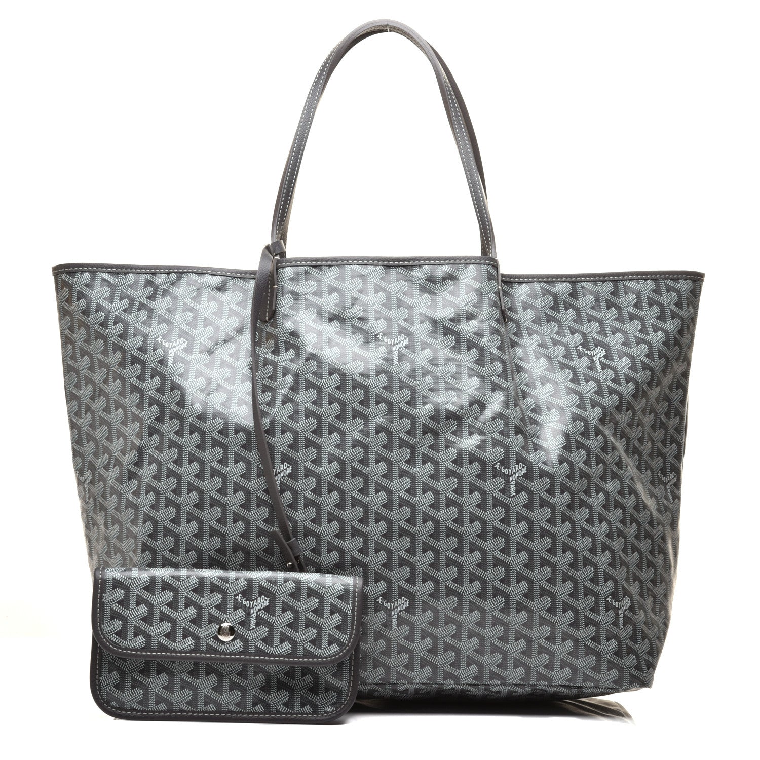 Goyard Goyardine Saint Louis GM Grey 2 of 8