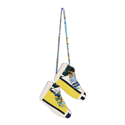 Hermes Everlisse Chevre Mysore 3H Sneakers Bag Charm 1 of 4
