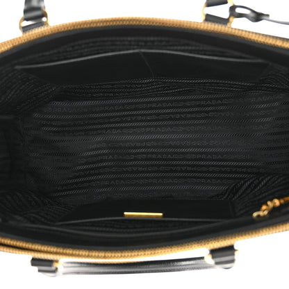 Prada Saffiano Lux Large Galleria Double Zip Tote Black 5 of 11