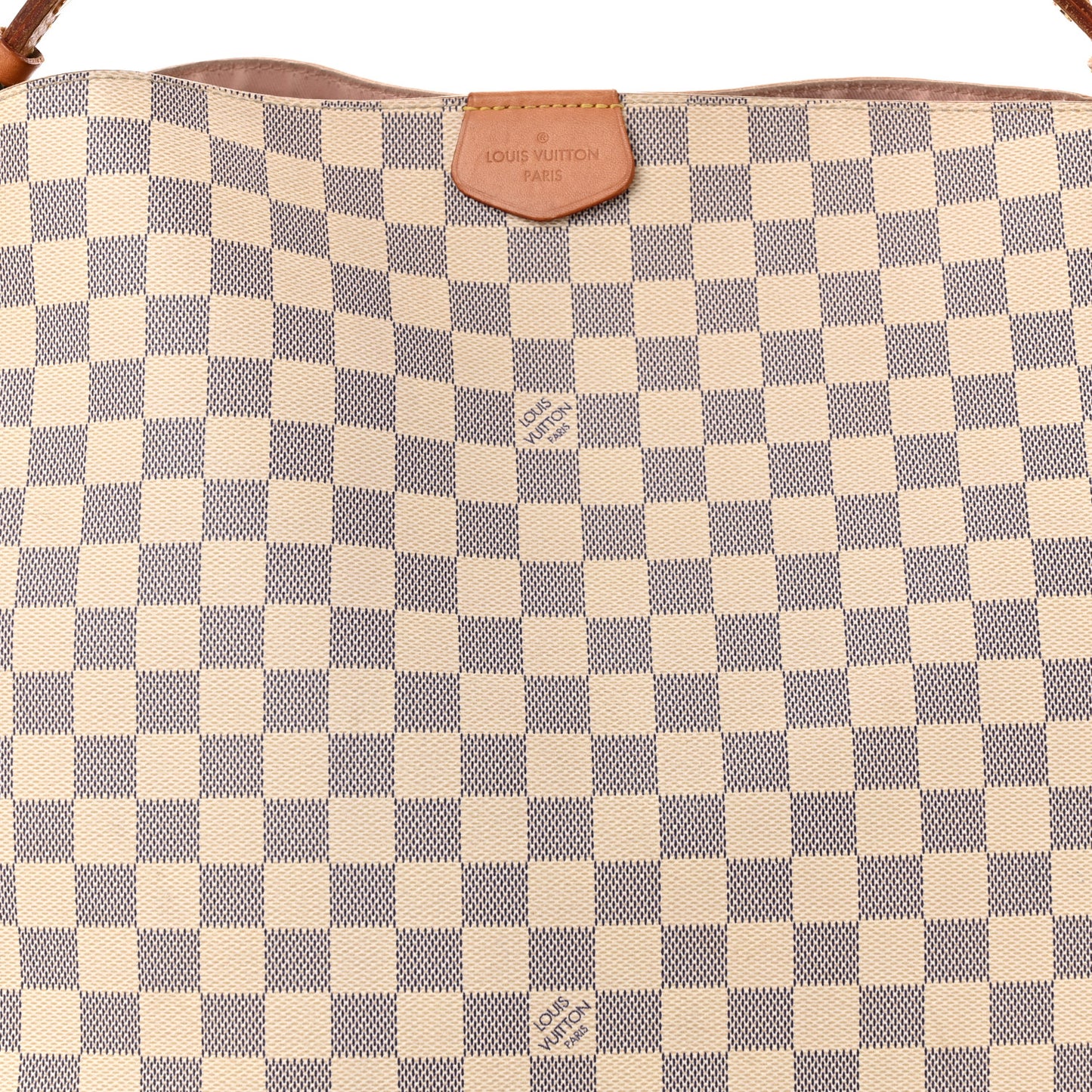 Damier Azur Graceful MM Rose Ballerine