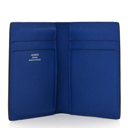 Hermes Evercolor MC² Euclide 4CC Jungle Card Holder Bleu Electrique 5 of 8
