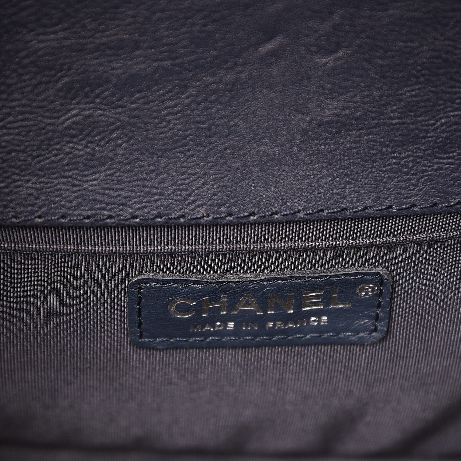 Chanel Calfskin Quilted Medium Top Handle Boy Flap Blue 6 of 7