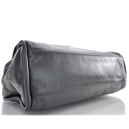 Chanel Lambskin Double Mademoiselle Jumbo Flap Black 6 of 11