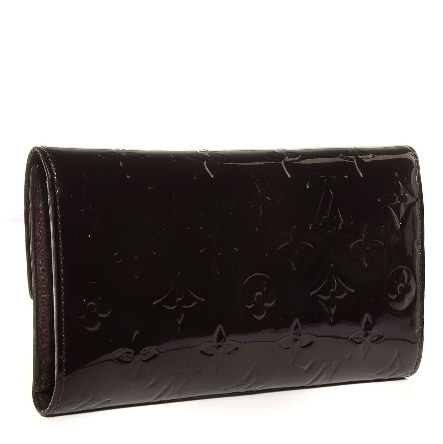 Vernis Porte Tresor International Wallet Amarante