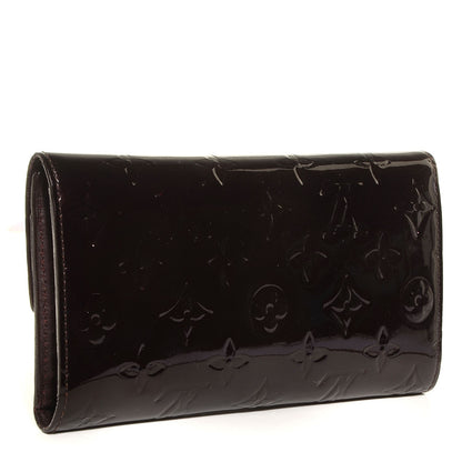 Louis Vuitton Vernis Porte Tresor International Wallet Amarante 3 of 7
