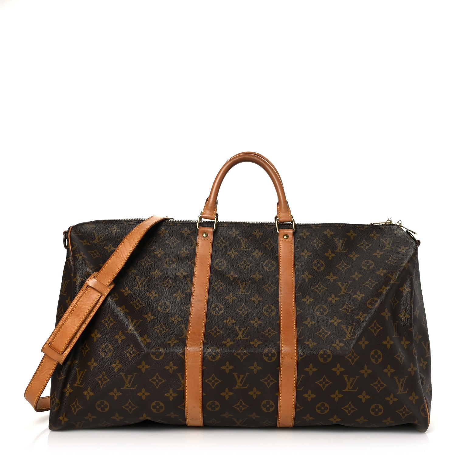 Louis Vuitton Monogram Keepall Bandouliere 55 1 of 16