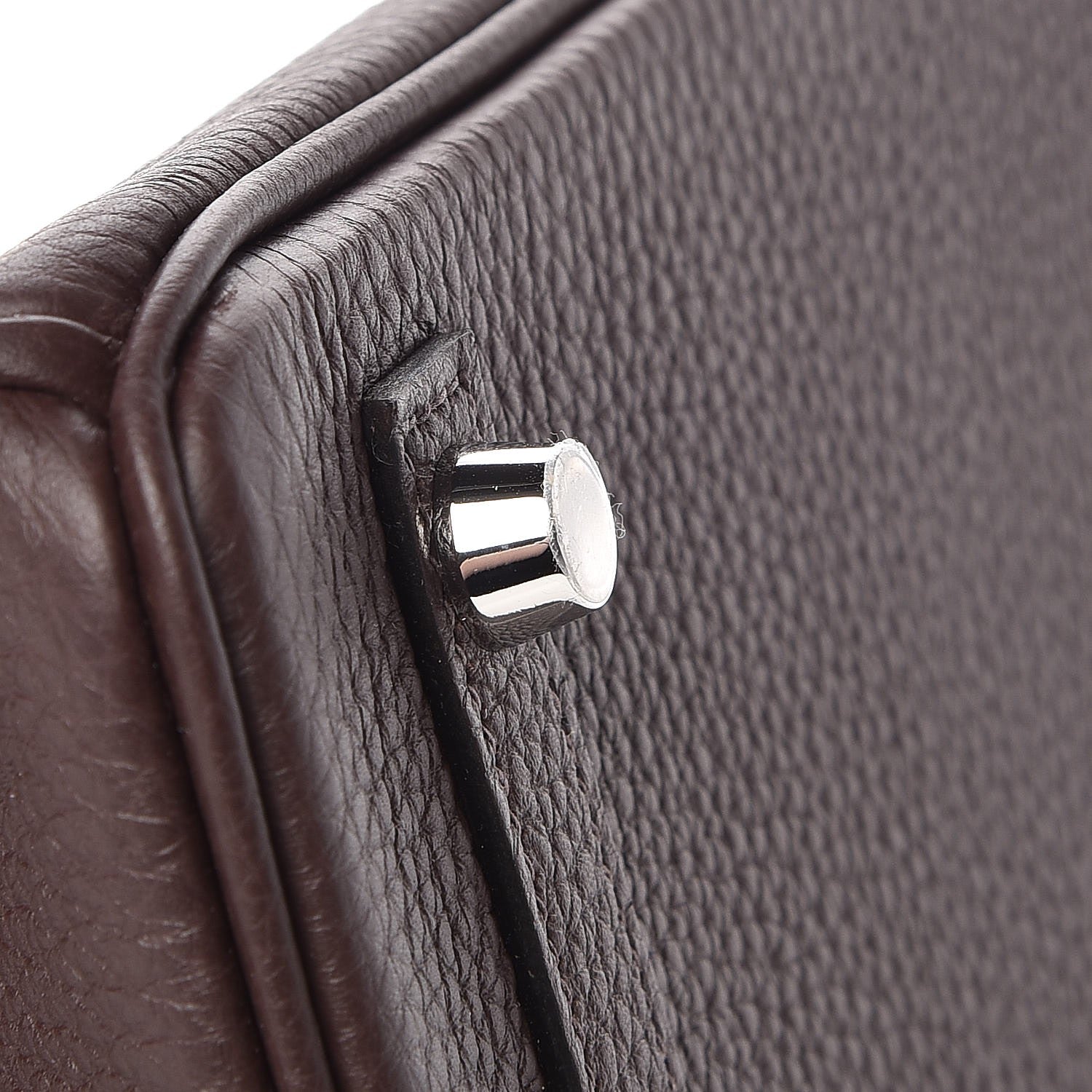 Hermes Togo Birkin 25 Chocolate 33 of 34
