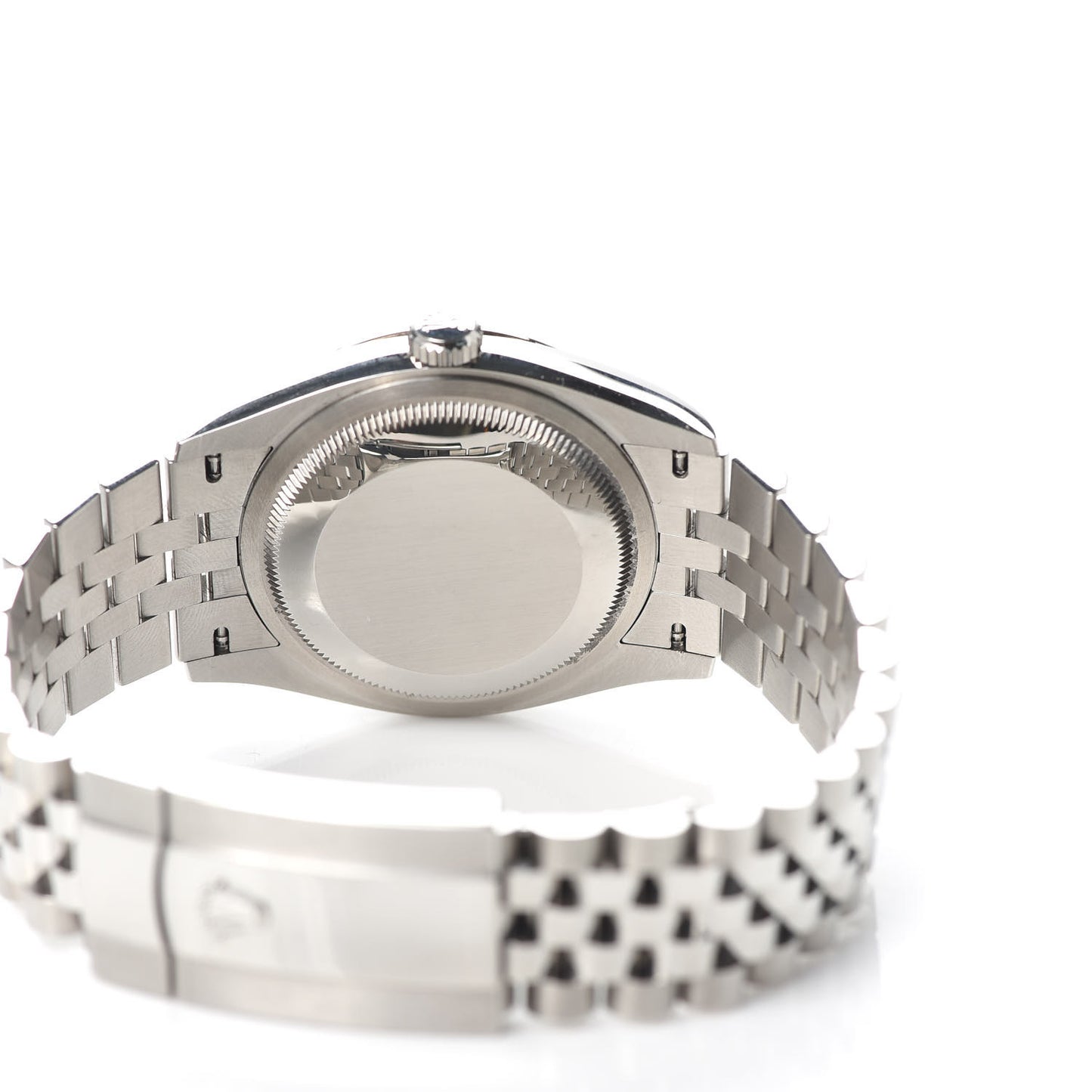 Stainless Steel 18K White Gold Diamond 36mm Oyster Perpetual Datejust Watch Blue Jubilee 126234