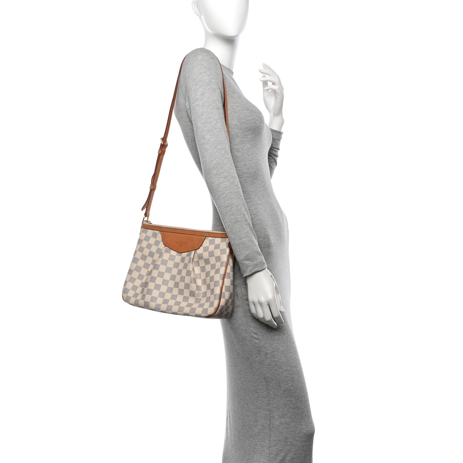 Louis Vuitton Damier Azur Siracusa PM 2 of 9
