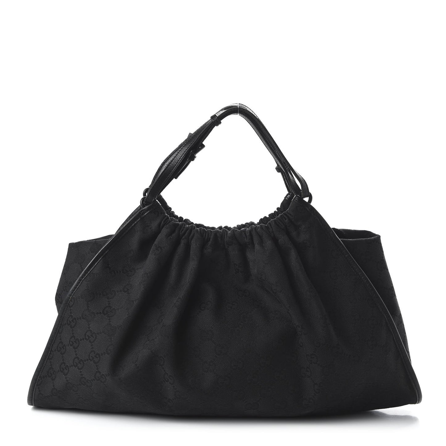 Monogram Hobo Black