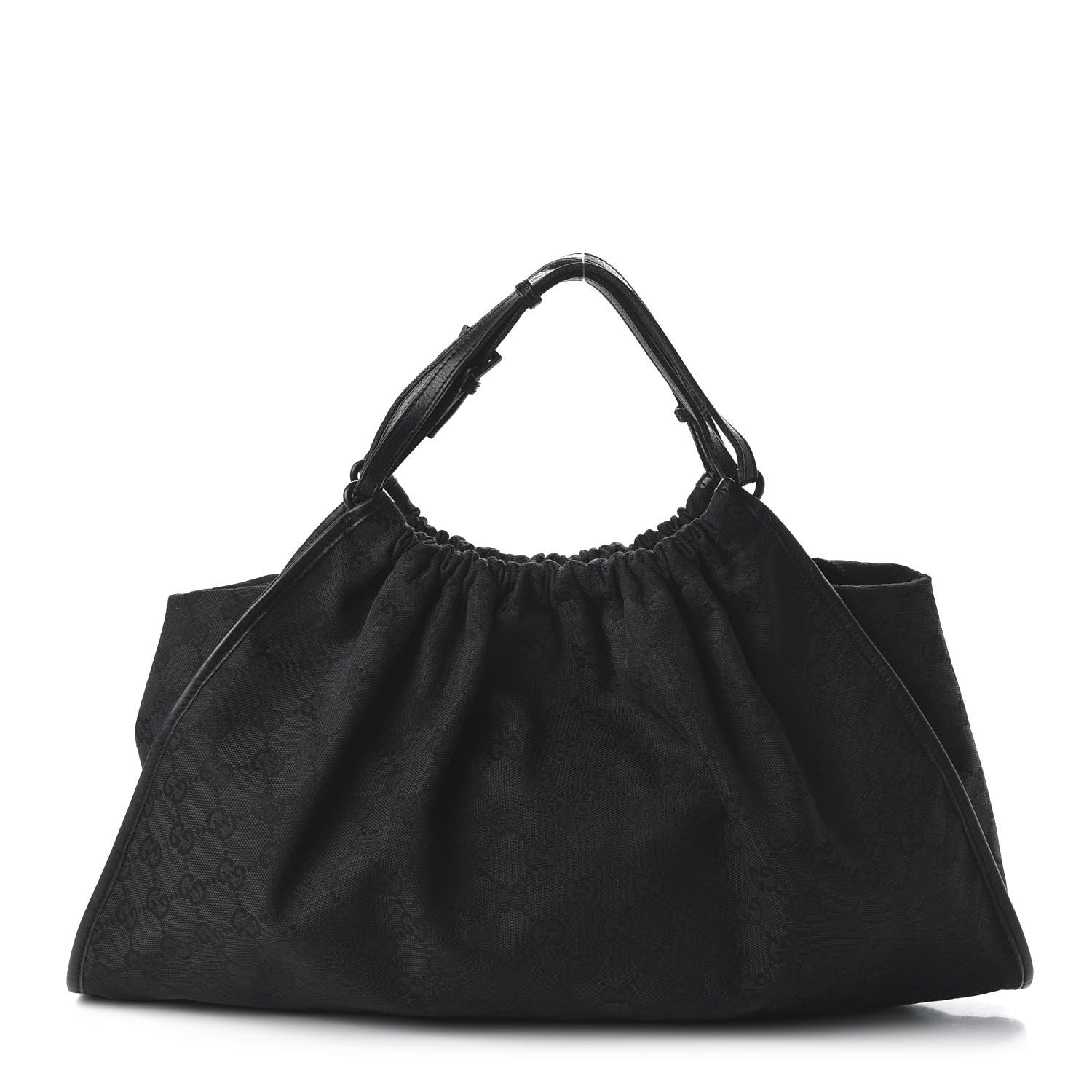 Gucci Monogram Hobo Black 1 of 9