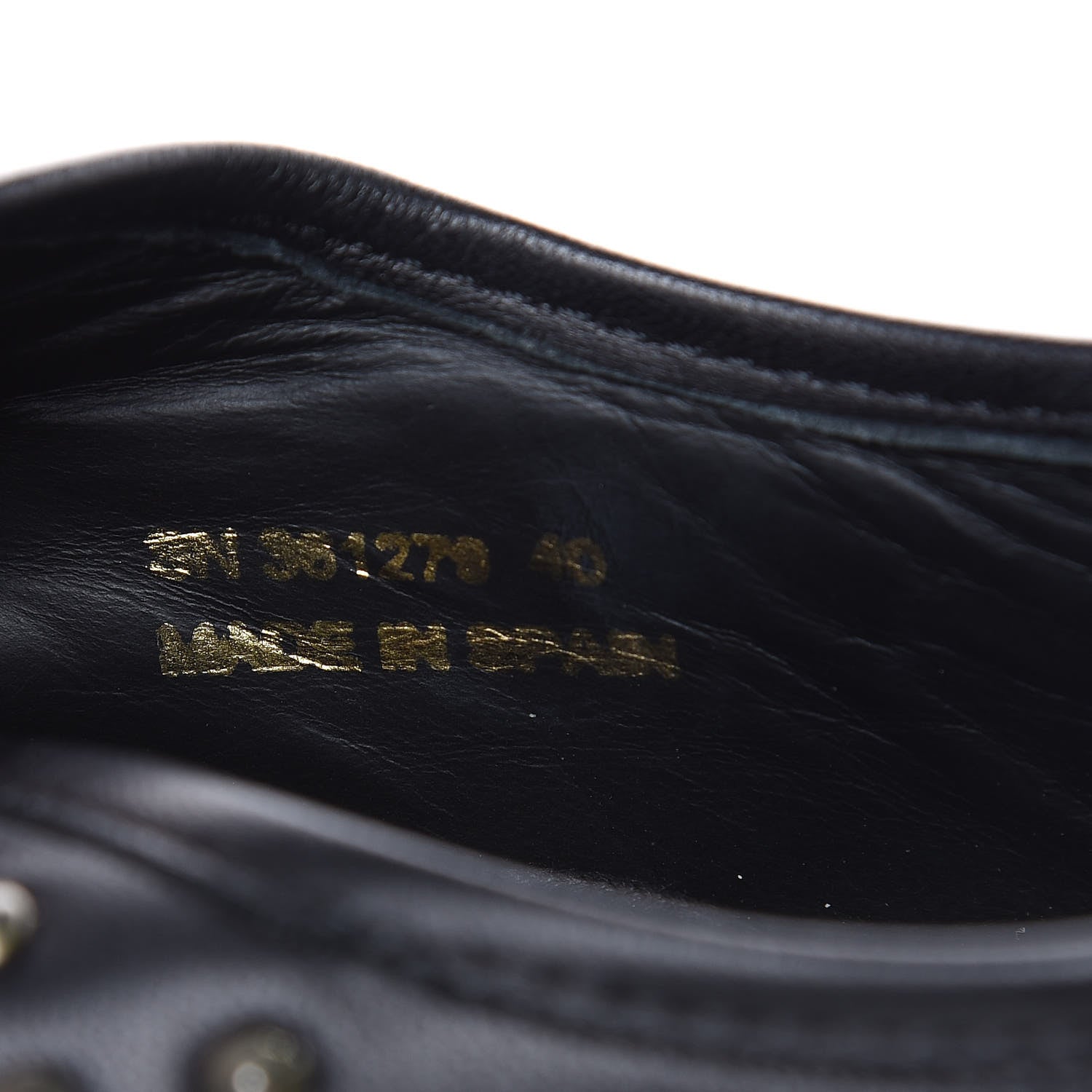 Saint Laurent Nappa Mens Studded Skate 20 Lace Up Sneakers 40 Black 8 of 11