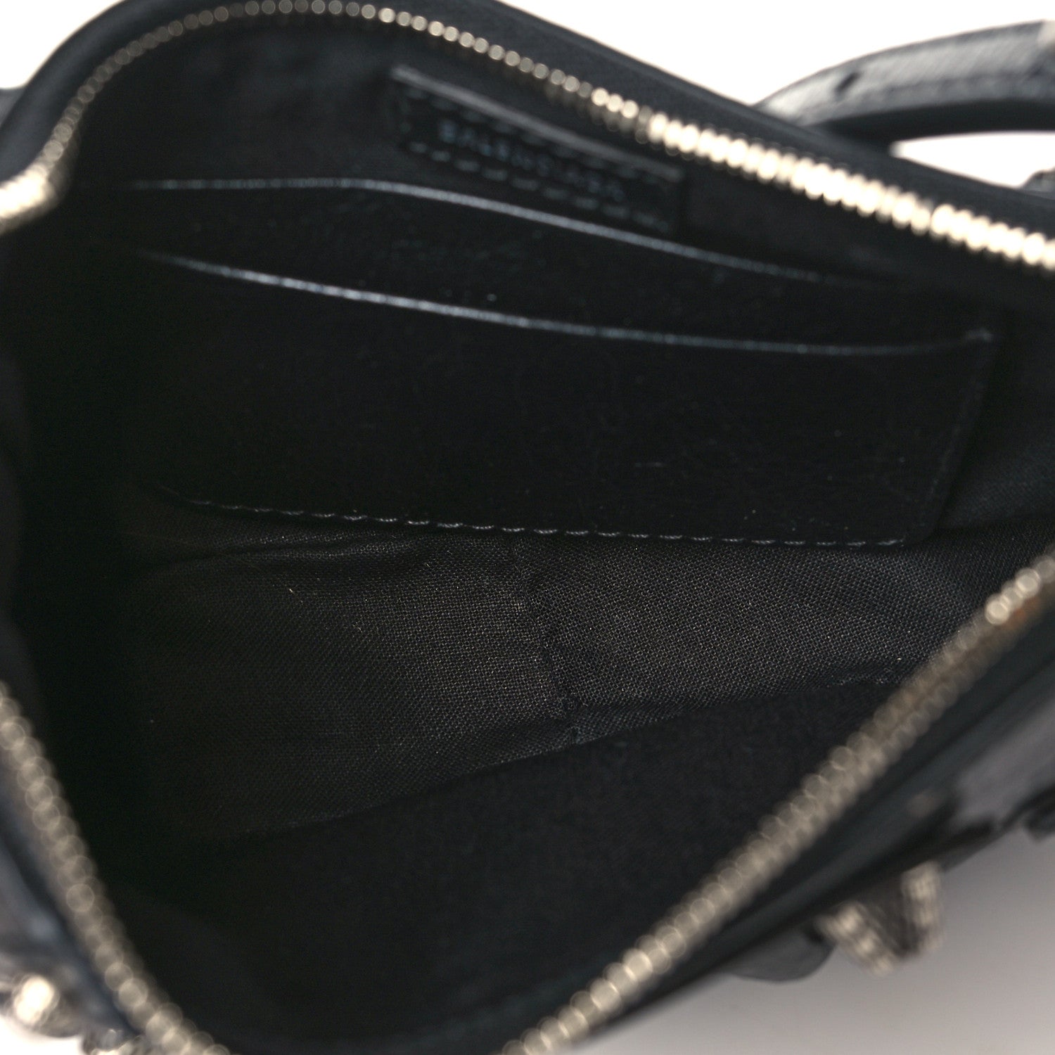 Balenciaga Agneau Arena Le Cagole Mini Purse With Chain Black 5 of 9