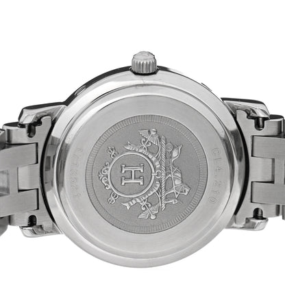 Hermes Stainless Steel 24mm Clipper Quartz Watch Grey 4 of 4