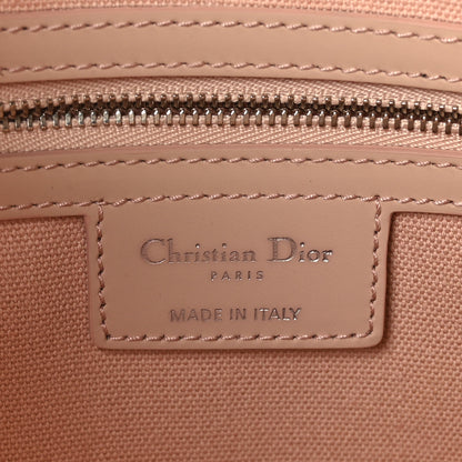 Christian Dior Coated Canvas Cannage Panarea Shopping Tote Rosato 5 of 8