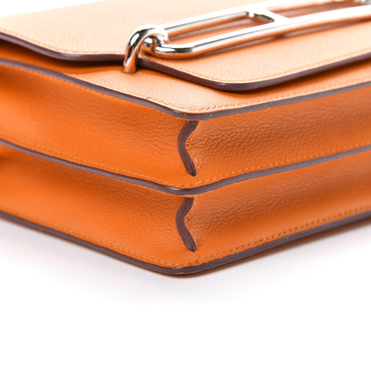 Hermes Evercolor Mini Sac Roulis Abricot 8 of 11
