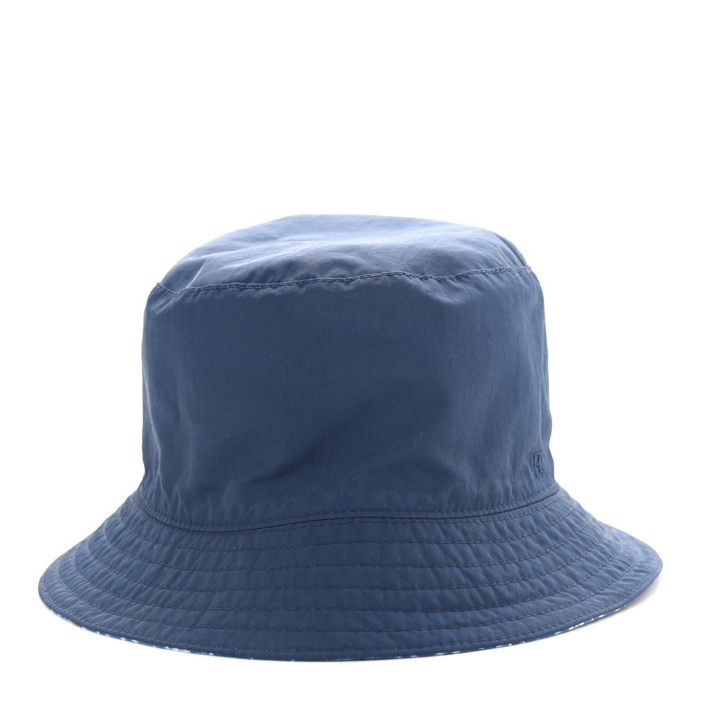 Cotton Bob Raoul Reversible Bucket Hat Indigo
