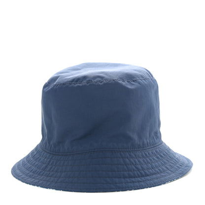 Hermes Cotton Bob Raoul Reversible Bucket Hat Indigo 10 of 14
