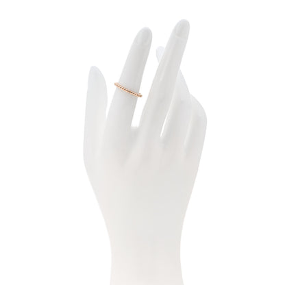 Van Cleef & Arpels 18K Rose Gold Small Perlee Ring 50 5.25 2 of 5