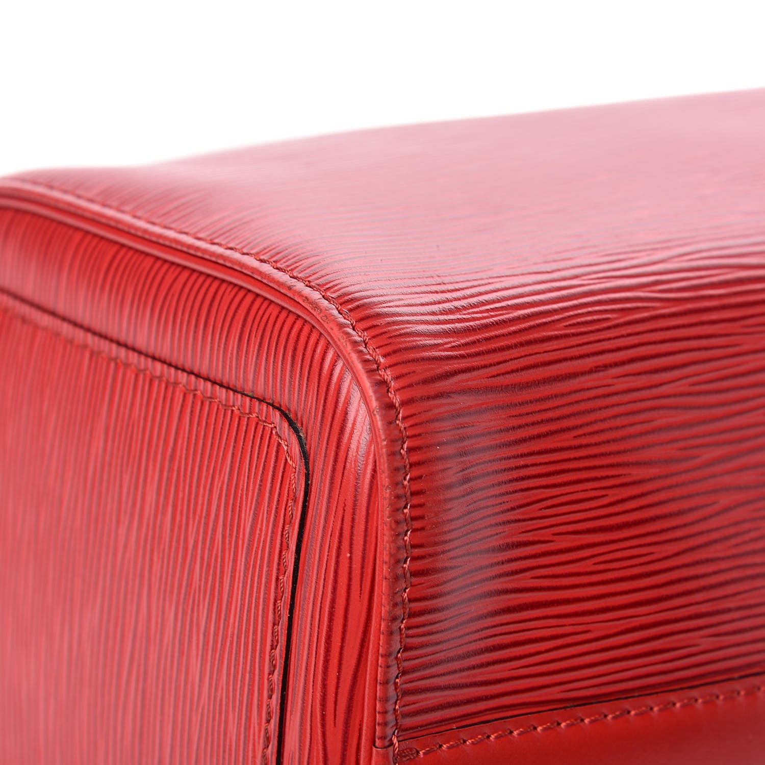 Louis Vuitton Epi Speedy 25 Castillan Red 10 of 15