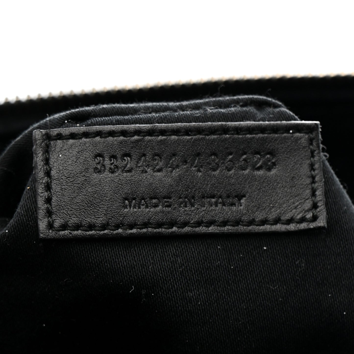 Calfskin Studded Classic Duffle 6 Black