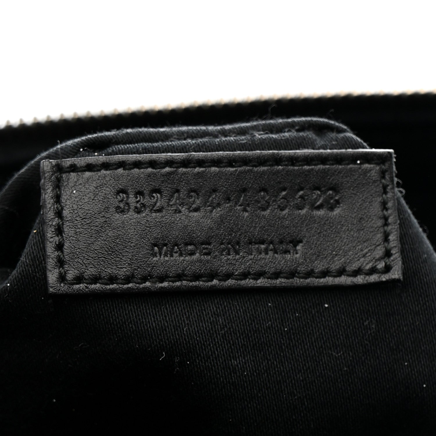Saint Laurent Calfskin Studded Classic Duffle 6 Black 7 of 16