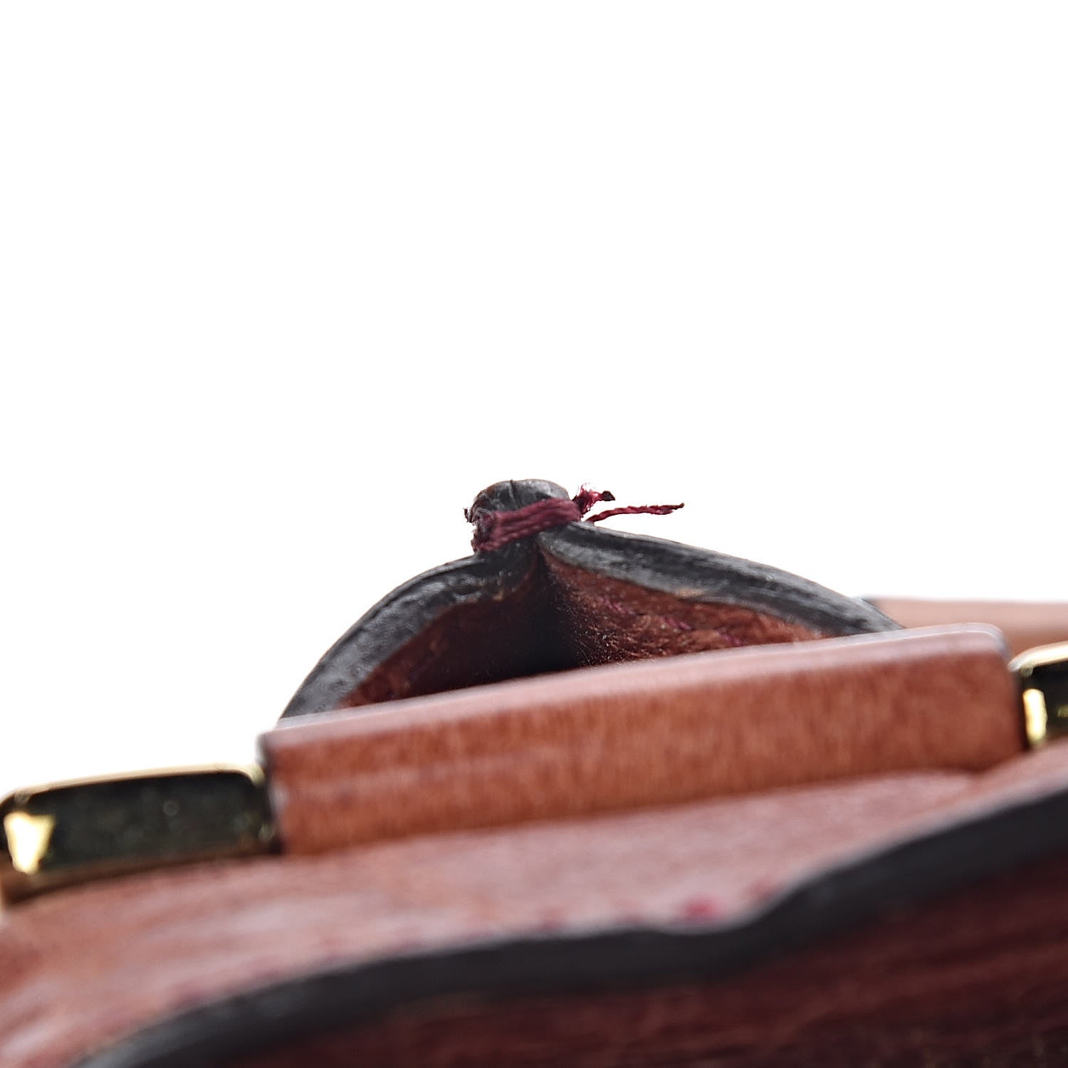 Chloe Tumbled Lambskin Medium Ethel Satchel Nutmeg Moka 7 of 13