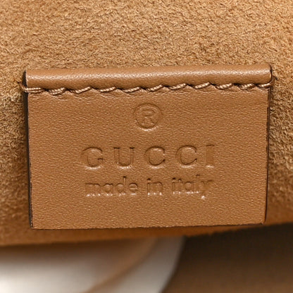 Gucci Snakeskin Rajah Chain Tote Cuir 7 of 14