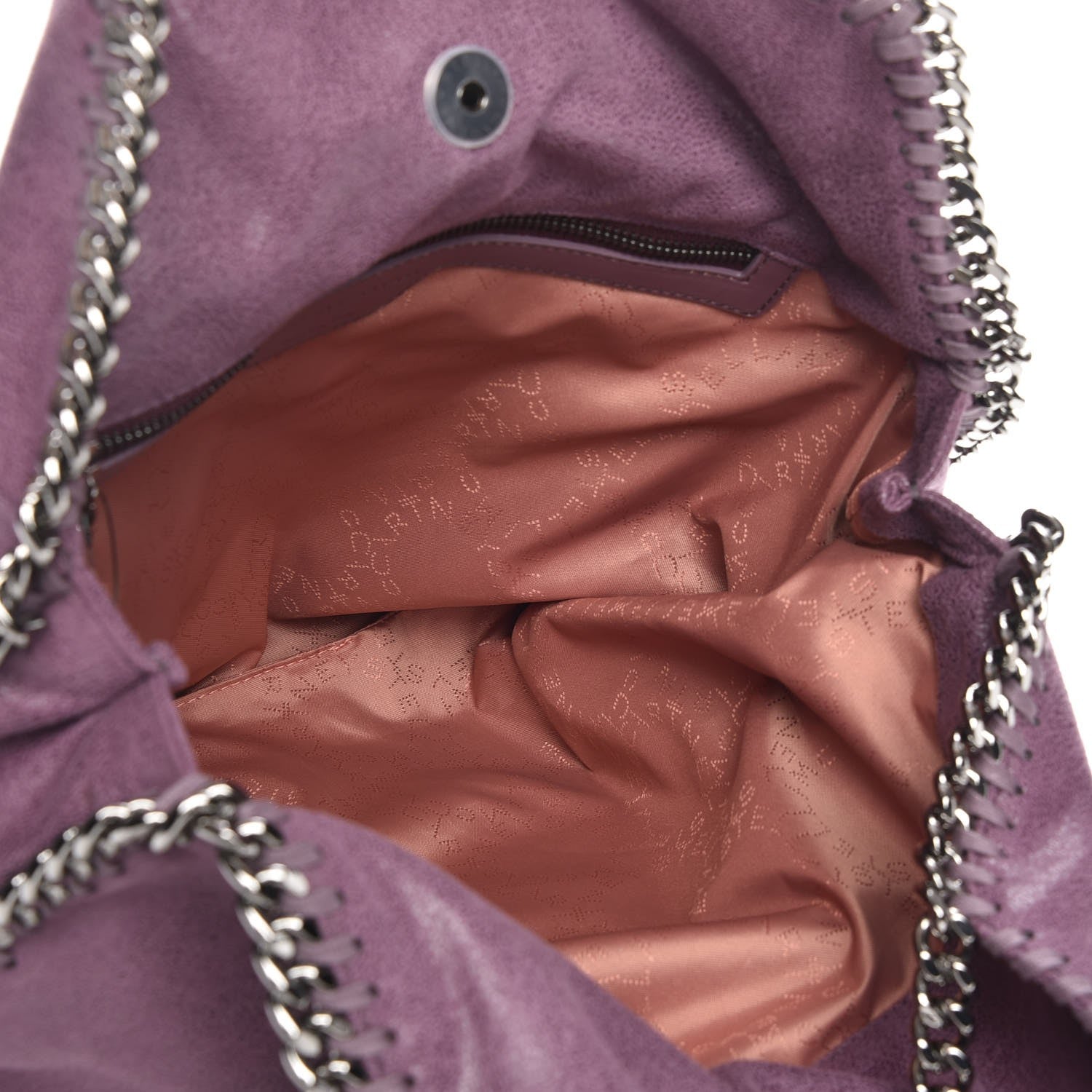 Stella McCartney Shaggy Deer Small Falabella Tote Amethyst 5 of 7
