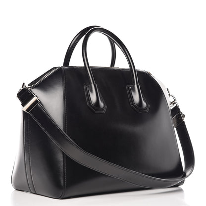 Givenchy Shiny Lord Calfskin Medium Antigona Black 4 of 16