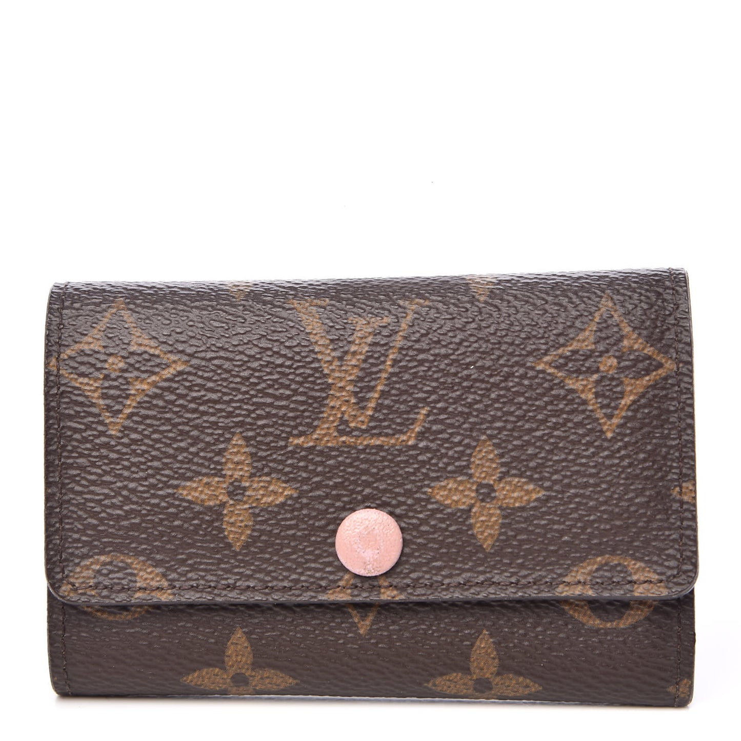 Monogram Multicles 6 Key Holder Rose Ballerine