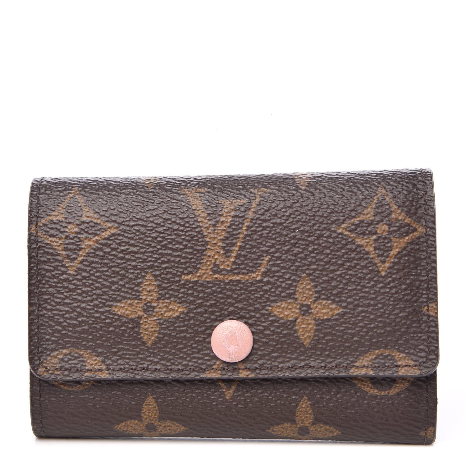 Louis Vuitton Monogram Multicles 6 Key Holder Rose Ballerine 1 of 12